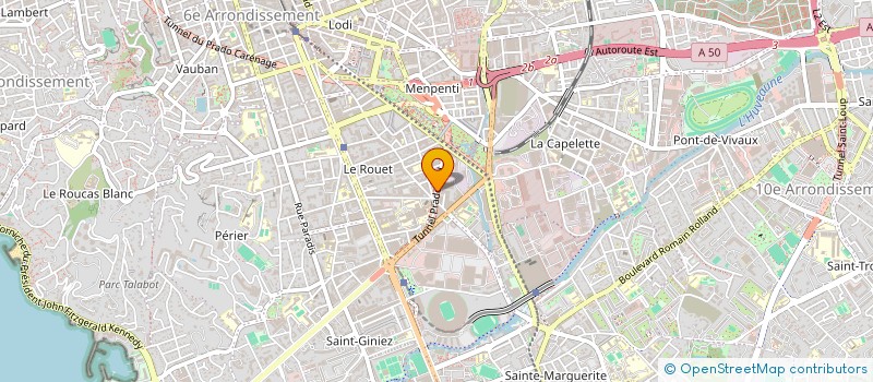 localisation de l'entreprise ALBATROS MULTIMEDIA  MARSEILLE