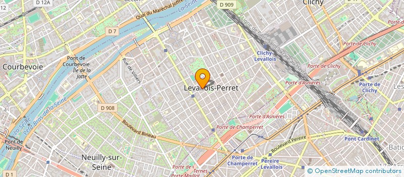 localisation de l'entreprise ALBATROS PARTNERS à LEVALLOIS-PERRET