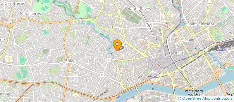 localisation de l'entreprise ALBATROS PATRIMOINE à NANTES