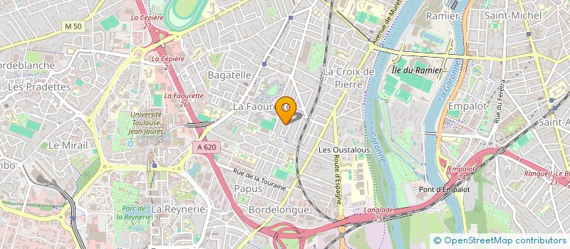 localisation de l'entreprise ALBATROS SERVICES à TOULOUSE