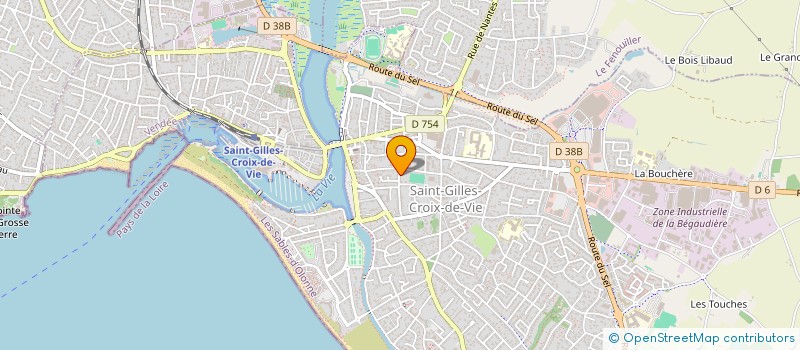 localisation de l'entreprise ALBATROS-SGXV à SAINT-GILLES-CROIX-DE-VIE