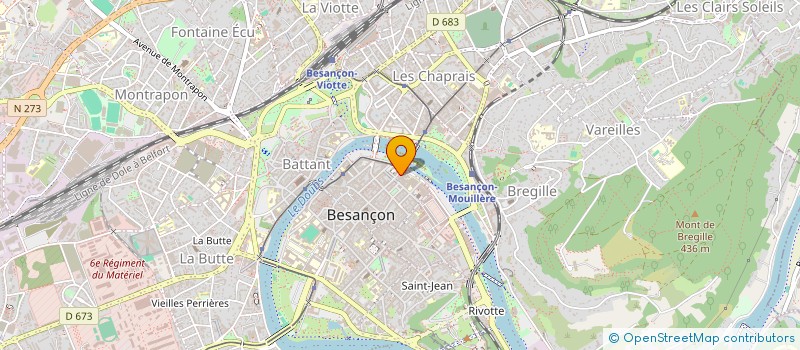 localisation de l'entreprise ALBATROSS TOURS à BESANCON