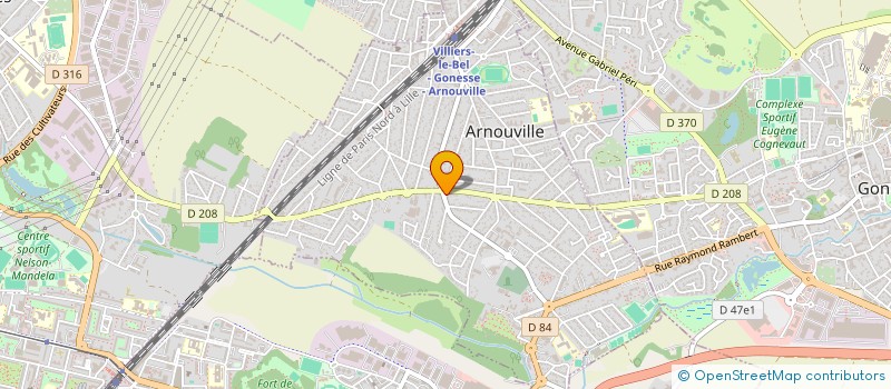 localisation de l'entreprise ALBAYRAK  ARNOUVILLE