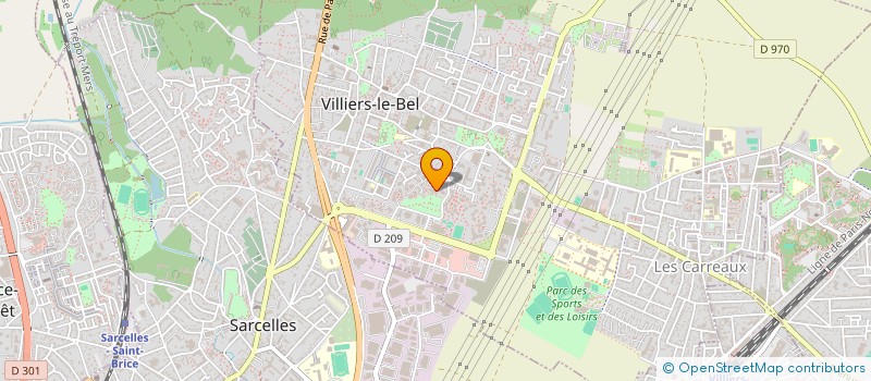 localisation de l'entreprise ALBAYRAK CONS  VILLIERS-LE-BEL