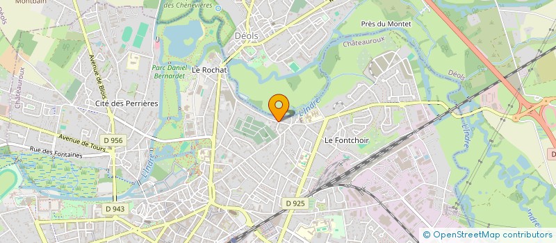 localisation de l'entreprise ALBDAA 3 à CHATEAUROUX