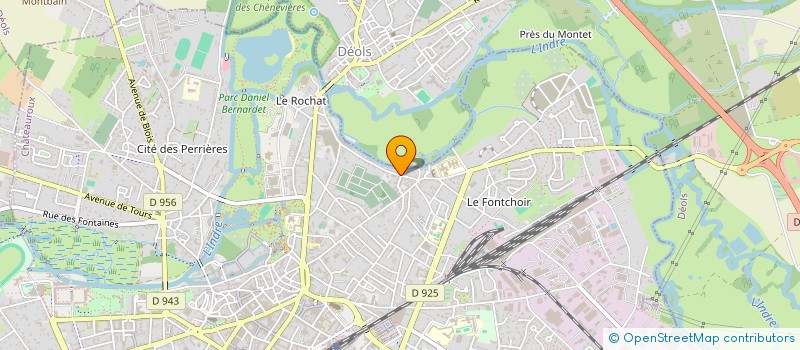 localisation de l'entreprise ALBDAA à CHATEAUROUX
