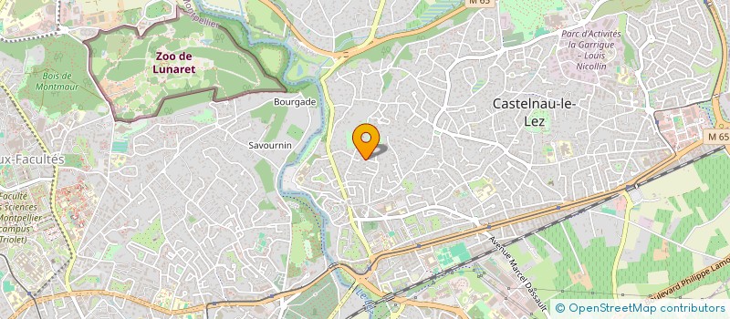 localisation de l'entreprise ALBECAMONT à CASTELNAU-LE-LEZ