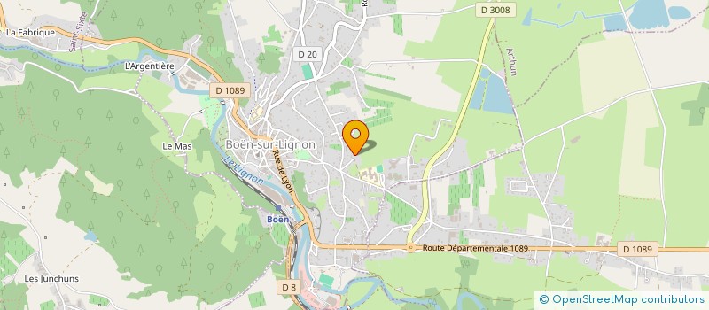 localisation de l'entreprise ALBECOEP  BOEN-SUR-LIGNON