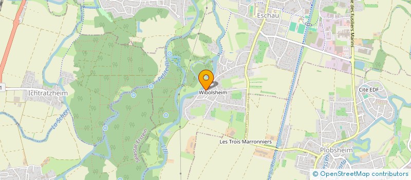 localisation de l'entreprise ALBEDAN  ESCHAU