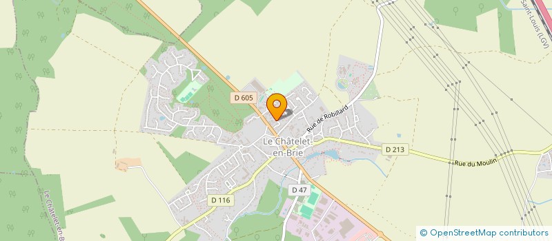 localisation de l'entreprise ALBEDO à LE CHATELET-EN-BRIE