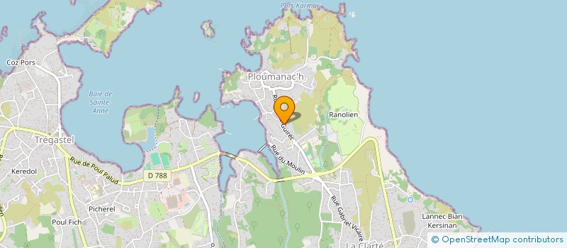 localisation de l'entreprise ALBEDO à PERROS-GUIREC