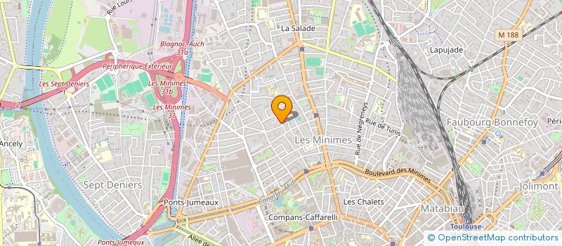 localisation de l'entreprise ALBEDO CLIMAT à TOULOUSE