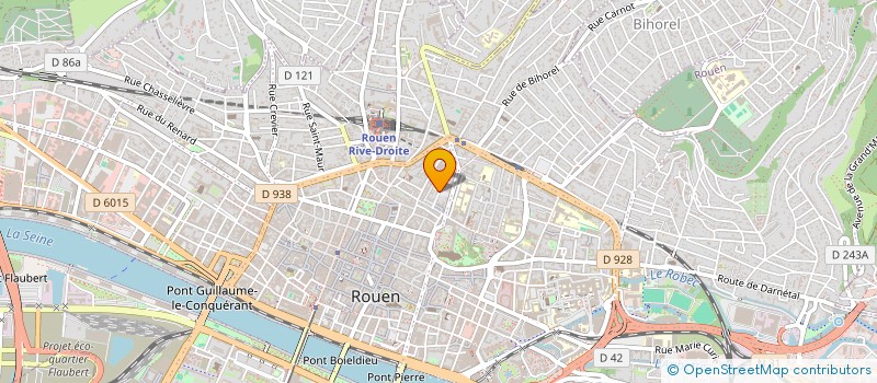 localisation de l'entreprise ALBEDO INGENIERIE ENVIRONNEMENTALE  ROUEN