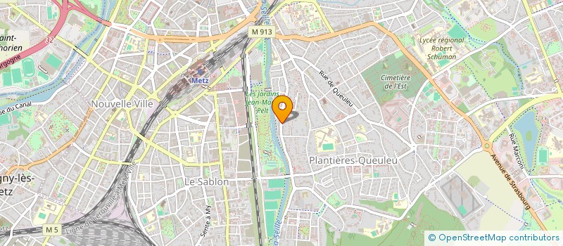 localisation de l'entreprise ALBEGIDA  METZ