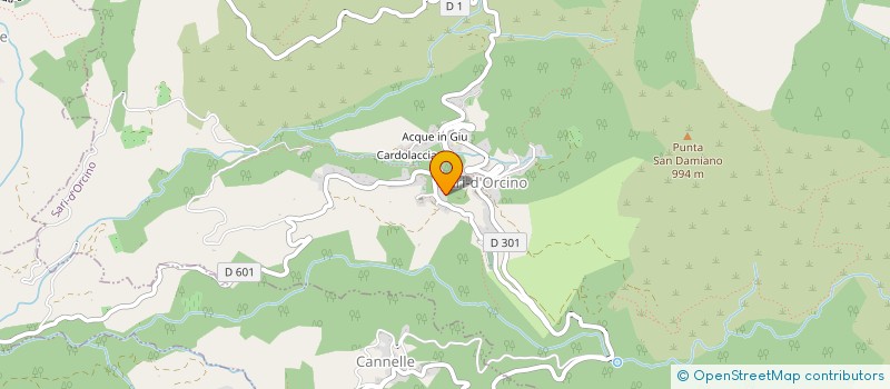 localisation de l'entreprise ALBELLU à SARI-D ORCINO