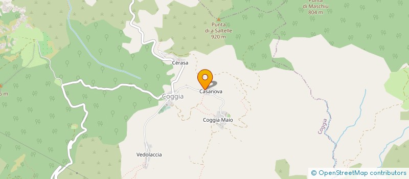 localisation de l'entreprise ALBELLU CROISIERES à COGGIA