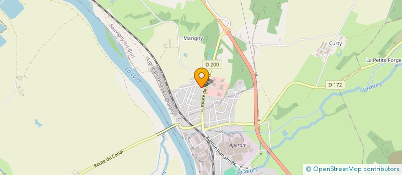 localisation de l'entreprise ALBEN  SAUVIGNY LES BOIS