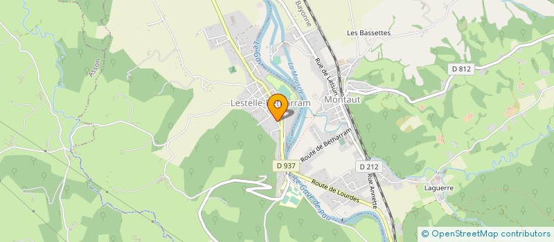 localisation de l'entreprise ALBENOPA  LESTELLE-BETHARRAM