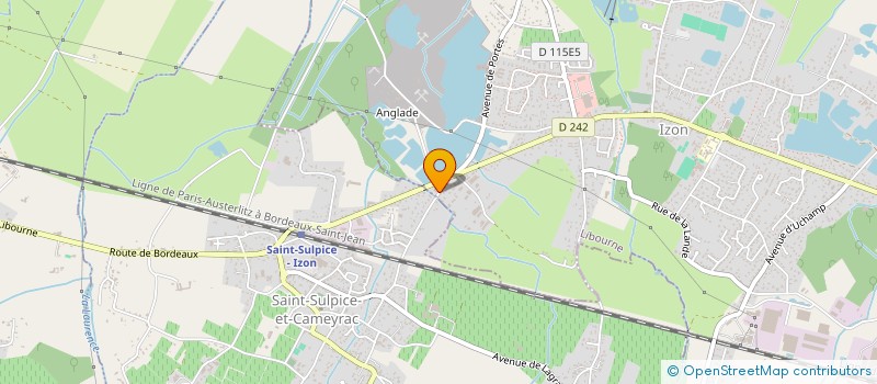 localisation de l'entreprise ALBER  IZON