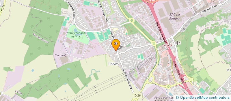 localisation de l'entreprise ALBER TRANSPORT DE PERSONNE  LISSES