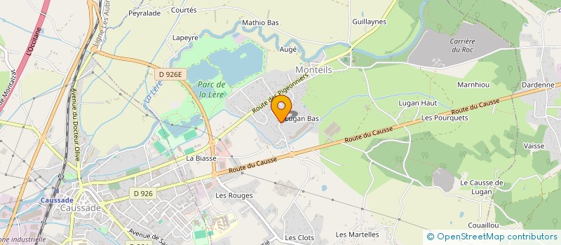 localisation de l'entreprise ALBERIDO CONSULTING à MONTEILS