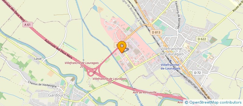 localisation de l'entreprise ALBERNY MICHEL à VILLEFRANCHE-DE-LAURAGAIS