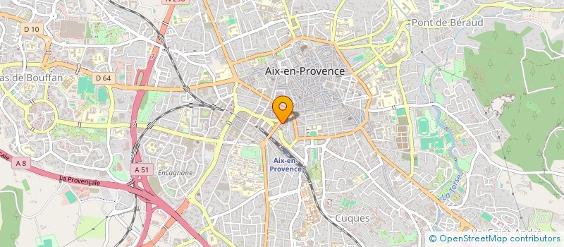 localisation de l'entreprise ALBERT 1ER à AIX-EN-PROVENCE