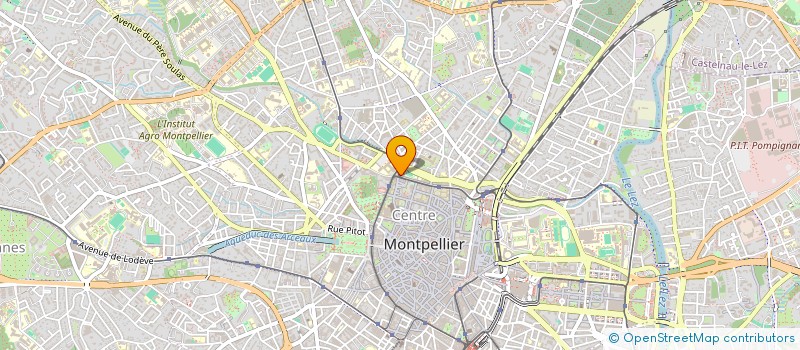 localisation de l'entreprise ALBERT 1ER à MONTPELLIER