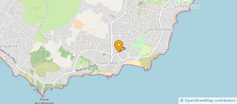 localisation de l'entreprise ALBERT  SAINT-NAZAIRE