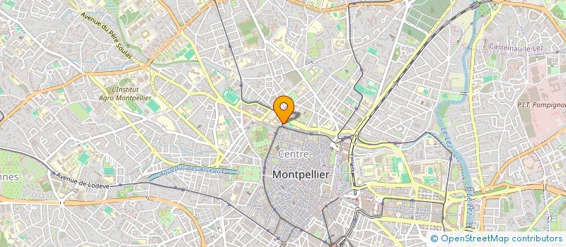 localisation de l'entreprise ALBERT à MONTPELLIER