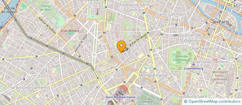 localisation de l'entreprise ALBERT  PARIS