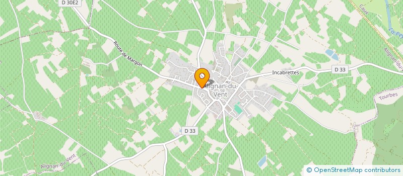 localisation de l'entreprise ALBERT AND CO  ALIGNAN-DU-VENT