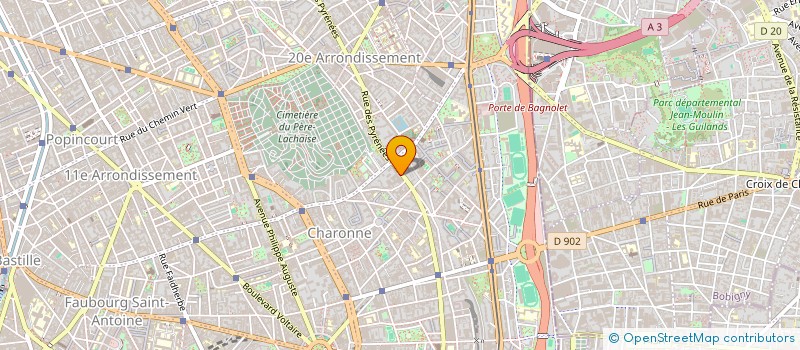 localisation de l'entreprise ALBERT ASSISTANCE à PARIS