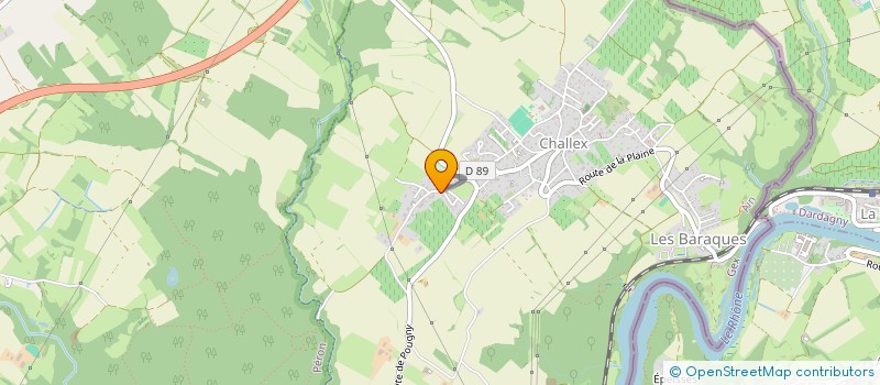 localisation de l'entreprise ALBERT B.  CHALLEX