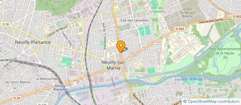 localisation de l'entreprise ALBERT BILONG SECURITE PRIVEE à NEUILLY-SUR-MARNE