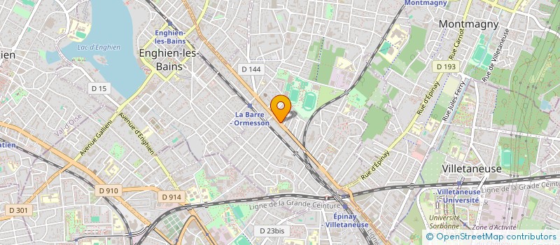 localisation de l'entreprise ALBERT CAMUS  SAINT-GRATIEN