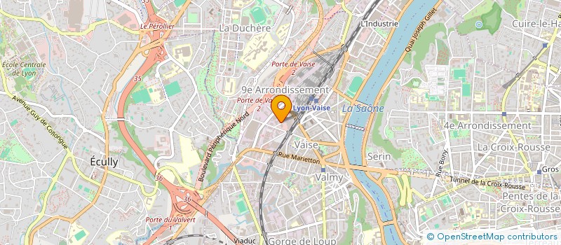 localisation de l'entreprise ALBERT DELOIN à LYON