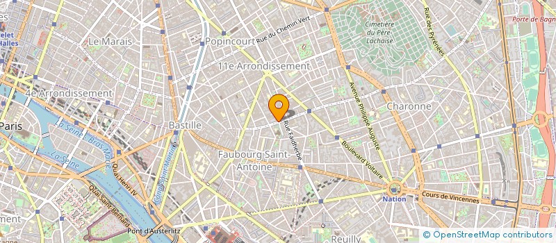 localisation de l'entreprise ALBERT FILMS  PARIS