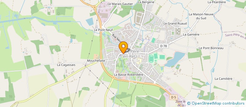 localisation de l'entreprise ALBERT FORCIER ET FILS ARTHON à CHAUMES-EN-RETZ