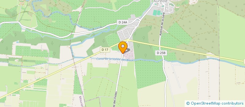 localisation de l'entreprise ALBERT GABRIEL PERIGNON SERGE  AUREILLE