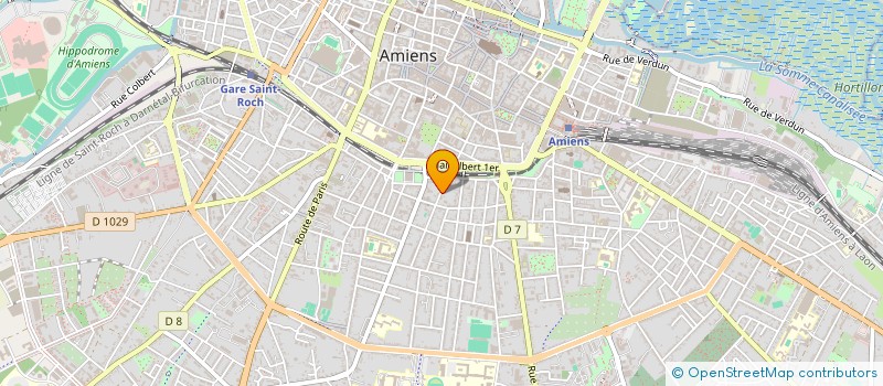 localisation de l'entreprise ALBERT ROZE à AMIENS