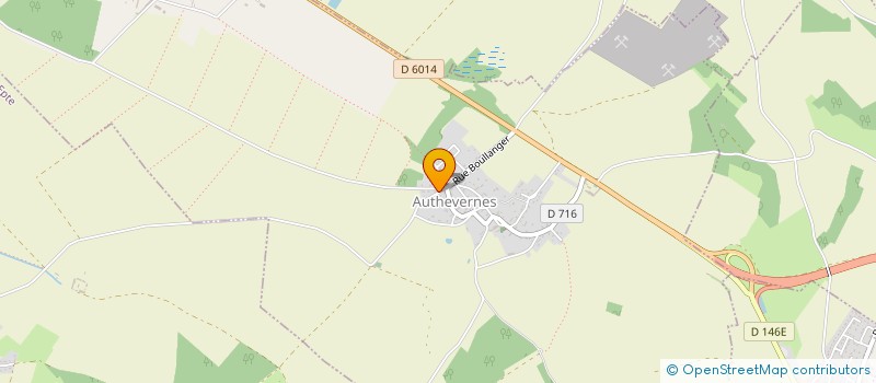 localisation de l'entreprise ALBERT SC  AUTHEVERNES