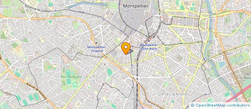 localisation de l'entreprise ALBERTINE ET COMPAGNIE à MONTPELLIER
