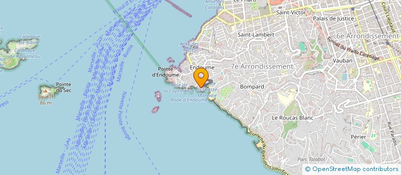 localisation de l'entreprise ALBERTINE PASSEDAT à MARSEILLE