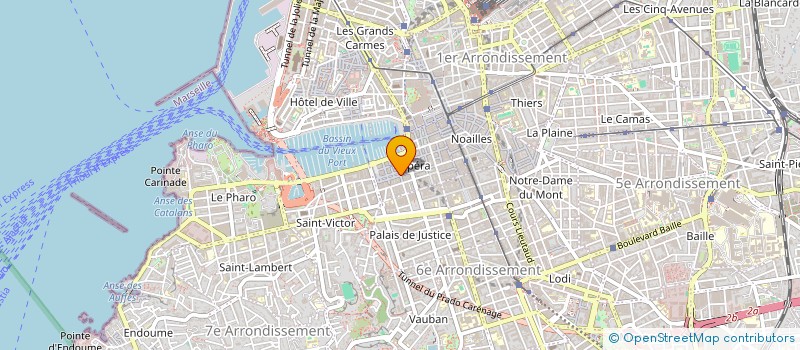 localisation de l'entreprise ALBERTINI SOAVE à MARSEILLE