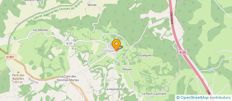 localisation de l'entreprise ALBERTO LSMS  SAINT-PROJET