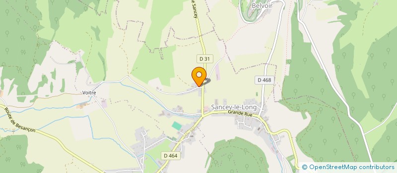 localisation de l'entreprise ALBEST  SANCEY