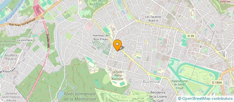 localisation de l'entreprise ALBESTAR INVEST.  BOULOGNE-BILLANCOURT