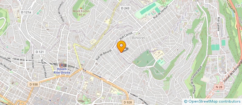 localisation de l'entreprise ALBEVI  BIHOREL