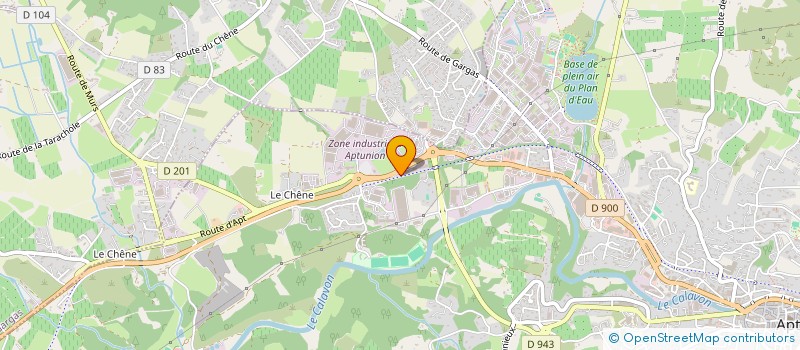 localisation de l'entreprise ALBEY  APT